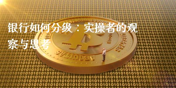 银行如何分级：实操者的观察与思考_https://wap.lcpcjs.com_股港行情_第1张