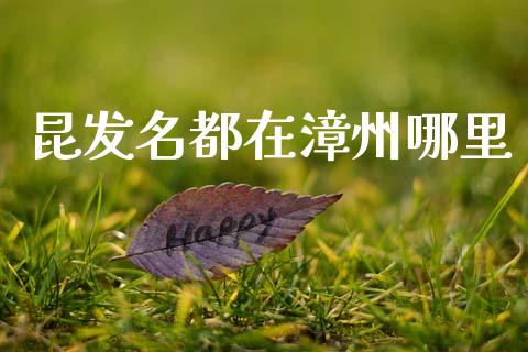 昆发名都在漳州哪里_https://wap.lcpcjs.com_美股行情_第1张