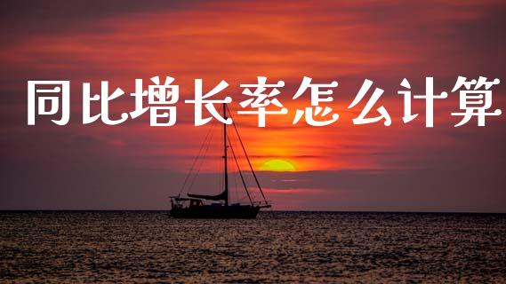同比增长率怎么计算_https://wap.lcpcjs.com_股港行情_第1张