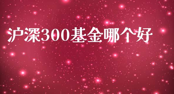 沪深300基金哪个好_https://wap.lcpcjs.com_外汇市场_第1张