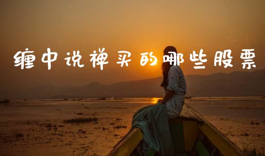缠中说禅买的哪些股票_https://wap.lcpcjs.com_全球经济_第1张
