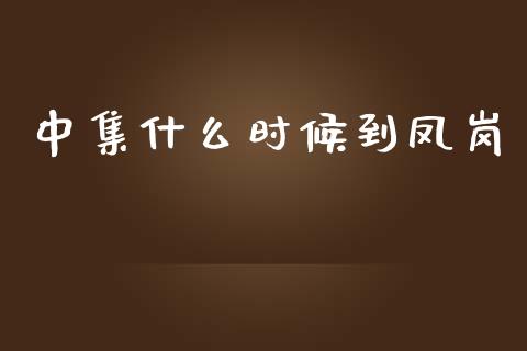 中集什么时候到凤岗_https://wap.lcpcjs.com_股港行情_第1张