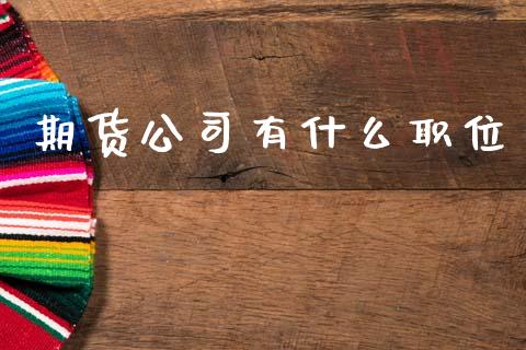 期货公司有什么职位_全球经济_第1张_全球经济_美股行情_外汇市场_股港行情 期货公司有什么职位_https://wap.lcpcjs.com_全球经济_第1张