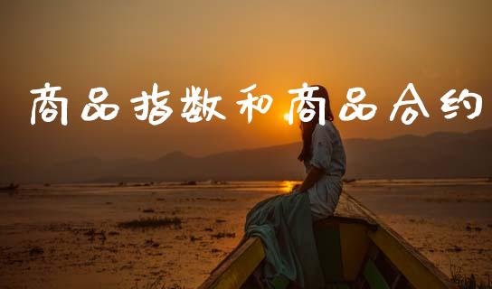 商品指数和商品合约_https://wap.lcpcjs.com_全球经济_第1张
