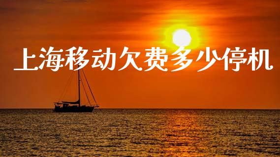 上海移动欠费多少停机_https://wap.lcpcjs.com_外汇市场_第1张