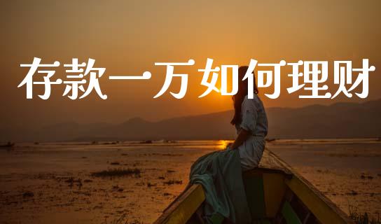 存款一万如何理财_https://wap.lcpcjs.com_外汇市场_第1张
