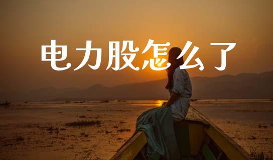 电力股怎么了_https://wap.lcpcjs.com_股港行情_第1张