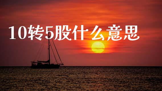 10转5股什么意思_https://wap.lcpcjs.com_美股行情_第1张