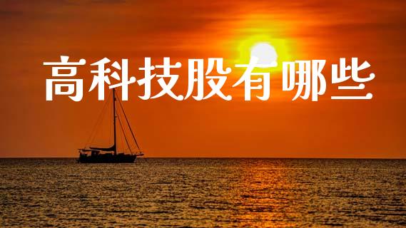 高科技股有哪些_https://wap.lcpcjs.com_股港行情_第1张