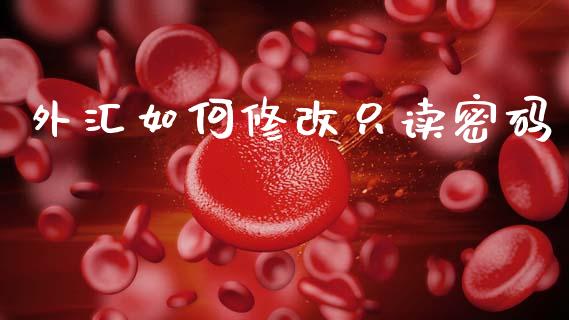 外汇如何修改只读密码_https://wap.lcpcjs.com_全球经济_第1张