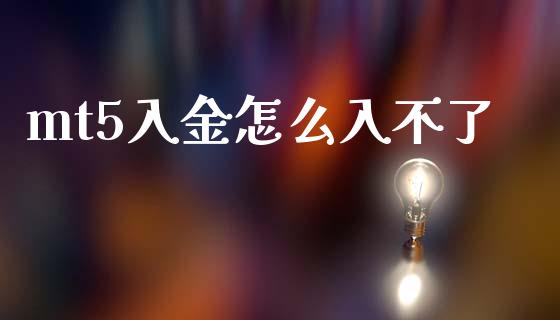 mt5入金怎么入不了_https://wap.lcpcjs.com_外汇市场_第1张