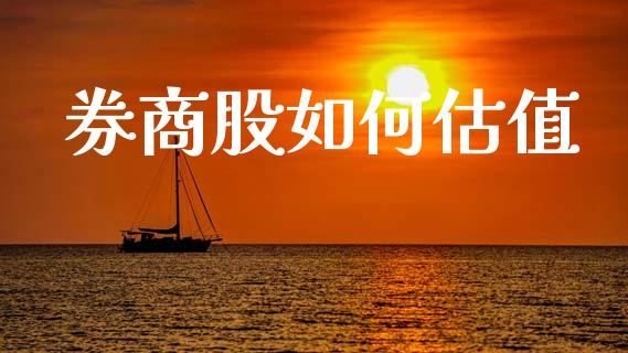 券商股如何估值_https://wap.lcpcjs.com_美股行情_第1张