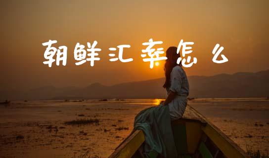 朝鲜汇率怎么_https://wap.lcpcjs.com_股港行情_第1张